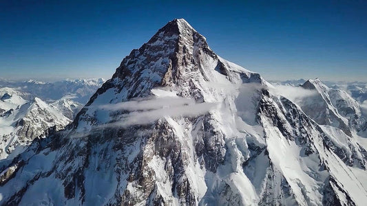 EXPED ambassador Graham Zimmerman heads to the west ridge of K2