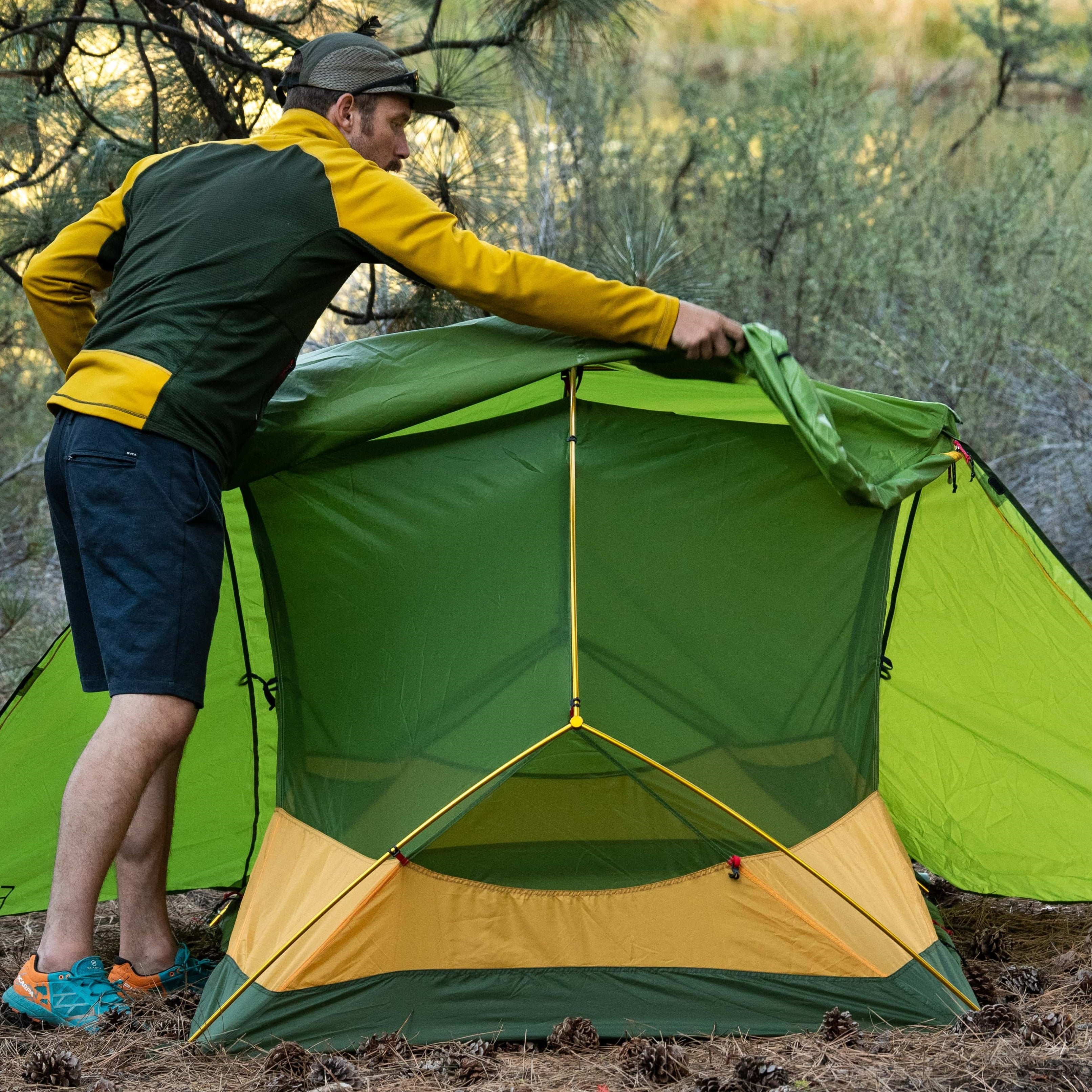 EXPED ハンモックトレッキングタープ オリーブグリーン EXPED